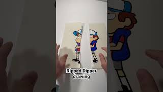 Ripping my Dipper drawing for fun [upl. by Brosy]