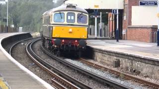 Class 33 D6515 And DMUS To Eastleigh [upl. by Rubinstein]