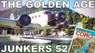 The Golden Age  Junkers Ju 52  Lake Como Tour  Full Flight Review  Microsoft Flight Simulator [upl. by Isidro]