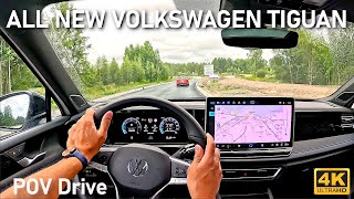 All New Volkswagen Tiguan 20 TDI 4Motion POV Drive [upl. by Thorlay]