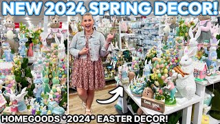 NEW 2024 HOMEGOODS SPRING HOME DECOR 😍 Fresh NEW Finds  HomeGoods Easter Decorations [upl. by Akisey]