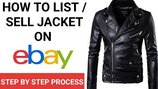 Ebay Listing Tutorial  Ebay Item Listing  How To Sell On Ebay  Ebay Jacket Listing [upl. by Lipkin512]