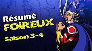 Résumé Foireux  My Hero Academia  Saison 34 PARODIE [upl. by Ennyroc]