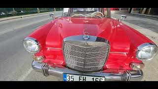 Satılık 1965 model kırmızı Mercedes ❤️ [upl. by Pickford]