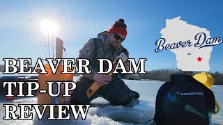 Beaver Dam TipUp  Best Tip Up for Serious Ice Fishing Anglers🎣❄️ hardwater pikefishing walleye [upl. by Terrence]