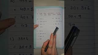 Add the tens last method  Class 2 maths [upl. by Naujat]