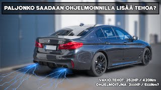 ONKO HYBRIDIAUTON OHJELMOINNISSA JÄRKEÄ  BMW G30 530e [upl. by Jaquenette820]