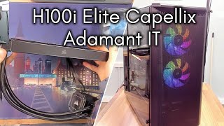 Corsair H100i Elite Capellix Overview  LBC63 [upl. by Asiek]