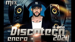 MIX DISCOTECA ENERO 2024 REGGAETON Y DEMBOW DJ DOPP 505 [upl. by Ennaillij]