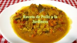 Pollo a la Jardinera receta paso a paso [upl. by Skip]