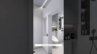 2024s Modern Bathroom Design decor decoration homedecor [upl. by Ahsertal534]