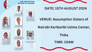 15824CAPUCHIN TV LIVE GOLDEN SILVER JUBILEE AND PERPETUAL VOWS OF ASSUMPTION SISTERS OF NAIROBI [upl. by Halivah]