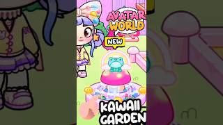 Avatar World New Update Tutorial Kawaii Garden Review avatarworld pazu pazugames shorts [upl. by Dewar]