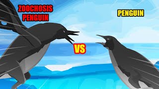 Zoochosis Penguin vs Penguin  Monster Animation [upl. by Neirb]