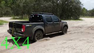 Difference between 4X2 versus 4X4 Nissan Frontier PRO4X Off Road [upl. by Secrest62]