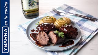 Receta de carrilleras al Pedro Ximénez con patatas Hasselback para triunfar  Recetas fáciles [upl. by Hamrnand]