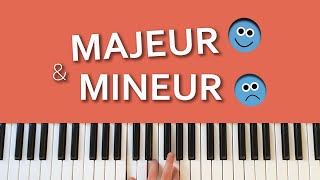 Les accords Majeurs amp mineurs au piano [upl. by Elleinwad]