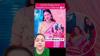 Kundali Bhagya fame Tv actress Shraddha Arya baby shower glimpse shraddhaarya pregnant babyshower [upl. by Meece107]