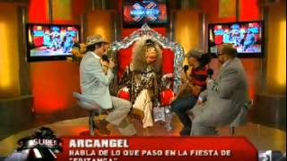 ARCANGEL habla de la fiesta de FRITANGA [upl. by Aremus485]