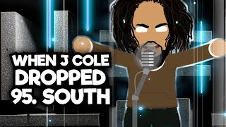 When J Cole dropped 95 South Unofficial Music Video  Jk D Animator [upl. by Aneekas]