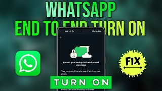 How to Turn On EndtoEnd Encrypted Backup on WhatsApp – Full Guide  Tech Wash [upl. by Afatsuom]