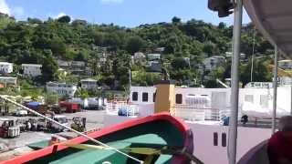 elfi amp sonja  Ferrystart from St Vincent to Bequia [upl. by Anaitsirk]