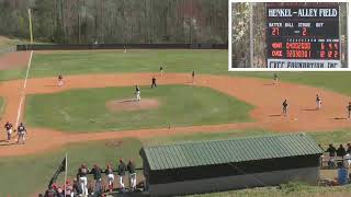 CVCC BASEBALL vs Montreat Cavaliers 31224 [upl. by Koa316]