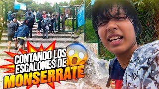 CUANTOS ESCALONES TIENE MONSERRATE 🤔 Contando los escalones del cerro de Monserrate 😱 [upl. by Clerc206]