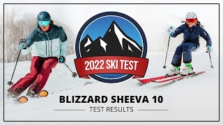 2022 Blizzard Sheeva 10  SkiEssentialscom Ski Test [upl. by Baseler807]