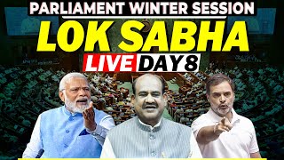 LIVE Parliament Winter Session  Lok Sabha  Manipur Sambhal NDA Congress Adani Delhi PM Modi [upl. by Lin]