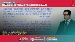 SPOT CURSO VIRTUAL BENEFICIOS SOCIALES [upl. by Ellac]