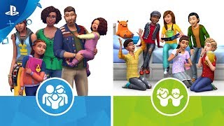 The Sims 4  Parenthood and The Sims 4 Kids Room Stuff Launch Trailer  PS4 [upl. by Dahlia]