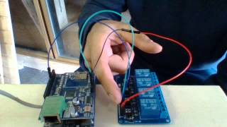 quotSonglequot SRD05VDCSLC QuadRelays with an Arduino Uno [upl. by Eula480]