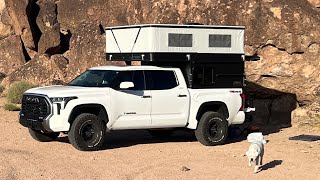 2022 Toyota Tundra Four Wheel Camper Project M Tour [upl. by Ailemrac]