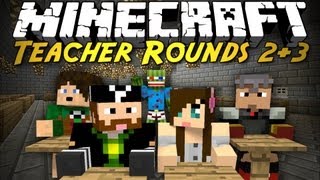 Minecraft Teacher Rounds 2  3 [upl. by Ortensia]