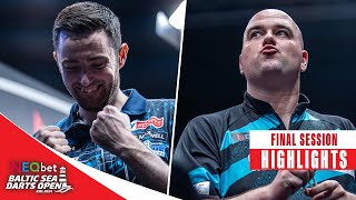 NEW CHAMP amp NINEDARTER Final Session Highlights  2024 Baltic Sea Darts Open [upl. by Atrebor40]