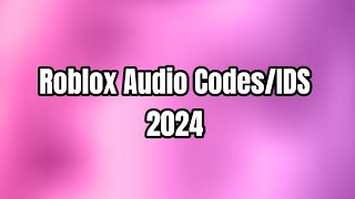 🔥Working Roblox Audio CodesIDs in 2024 [upl. by Utter96]