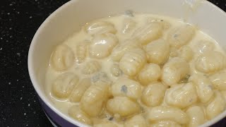 Gnocchis à la sauce crémeuse au Gorgonzola – Recette facile rapide et gourmande [upl. by Westphal]