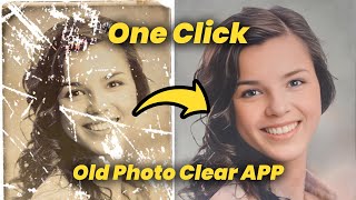 Best Old Photo Restore APP 2024  Old Photo Clear APP by One Click  Restore Old Photos [upl. by Tigirb969]