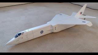 TSR2 RC rocket glider flight [upl. by Reames]