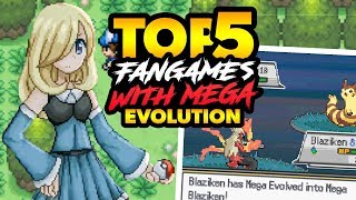 TOP 5 POKEMON FAN GAMES WITH MEGA EVOLUTIONS DOWNLOAD LINKS  NOVEMBER 2017 [upl. by Sitelc]