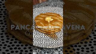 ¡Desayuno perfecto PANCAKES DE AVENA CON ZANAHORIA 🥞🥕 desayunonutritivo zanahoria desayuno [upl. by Bottali]