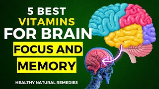 5 Best Vitamin Supplements For Brain Focus And Memory [upl. by Aaren]