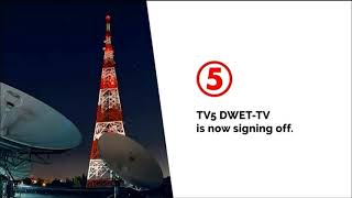 TV5 Sign OFF May 18 2024 [upl. by Dyraj]