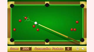 How to play Pool Profi game  Free online games  MantiGamescom [upl. by Skipper]