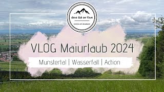 Wasserfall amp Wandern  Camping Münstertal  Barfußpfad [upl. by Attenehs]