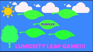 CAN I GET MY NEW HIGHSCORE IN LUMOSITY’S “LEAF DIRECTION” GAME [upl. by Acnaib]