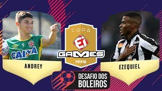 ANDREY VASCO x EZEQUIEL BOTAFOGO  COPA EI GAMES FIFA 18 DE BOLEIROS [upl. by Philippe385]