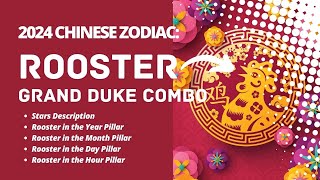 2024 CHINESE ZODIAC  ROOSTER SUB [upl. by Deeanne]