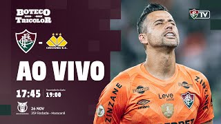 AO VIVO  FLUMINENSE X CRICIÚMA  CAMPEONATO BRASILEIRO 2024  35ª RODADA [upl. by Anuat363]